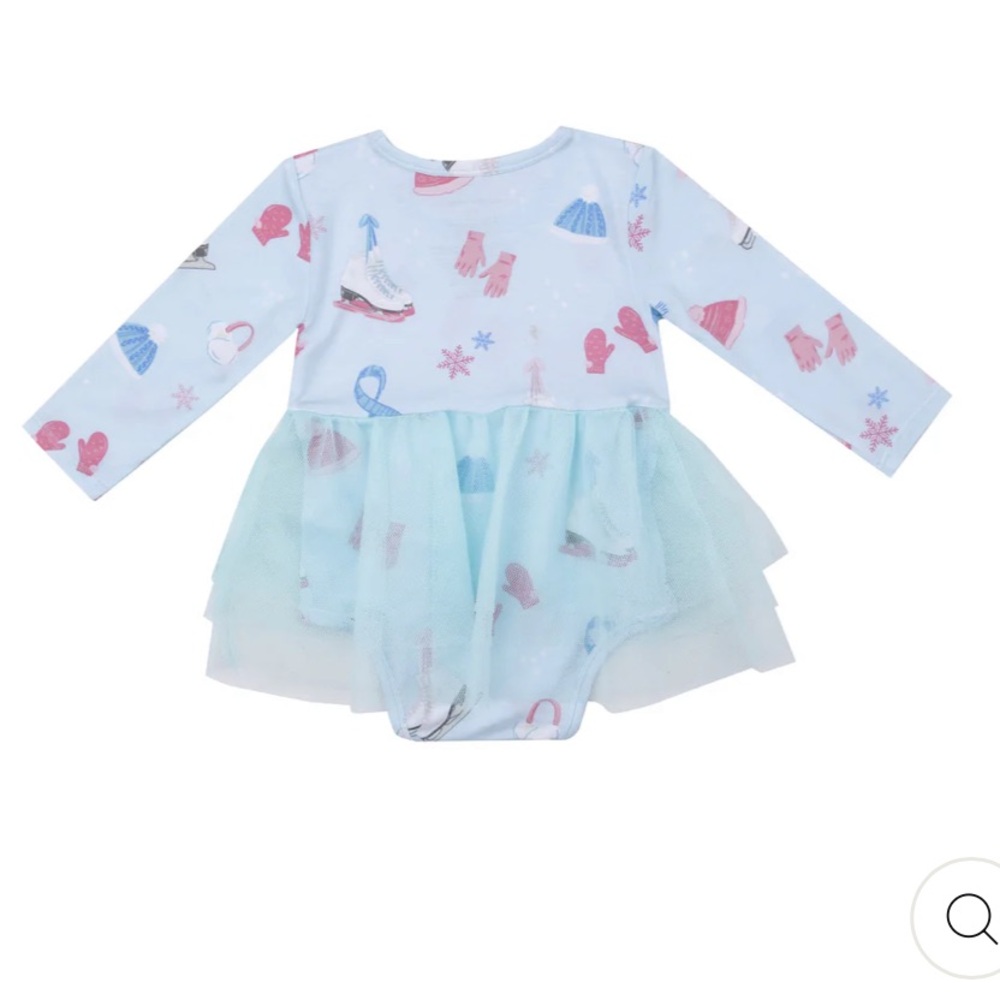 Angel Dear- Ice Skating Tutu Bodysuit 6-12M